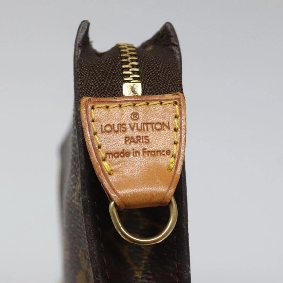 LOUIS VUITTON Monogram Bucket PM Accessory Pouch LV Auth 111829 - Picture 10 of 16